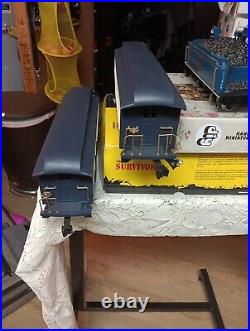 Bachman 1998 ATLANTIC CITY BLUE COMET EXPRESS G SCALE TRAIN SET In Box + Track