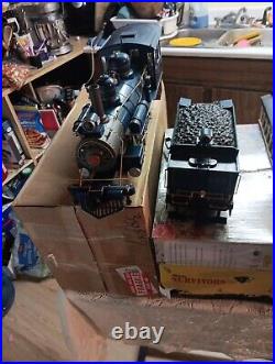 Bachman 1998 ATLANTIC CITY BLUE COMET EXPRESS G SCALE TRAIN SET In Box + Track