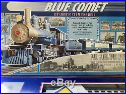 Bachman Big Haulers Blue Comet 883 4-6-0 Locomotive Train Set