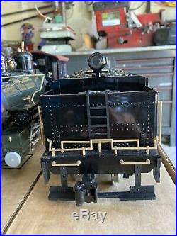 Bachman G Scale 4-6-0 Steam Locomotive Train Set. Locomotive Runs smooth. No box