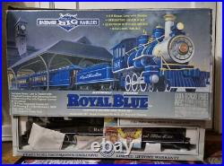 Bachman Royal Blue G Scale 90016 Model Train Set Untested