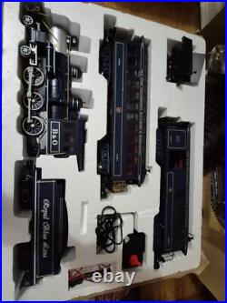 Bachman Royal Blue G Scale 90016 Model Train Set Untested