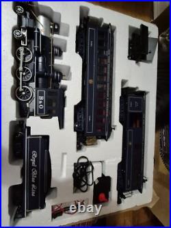Bachman Royal Blue G Scale 90016 Model Train Set Untested
