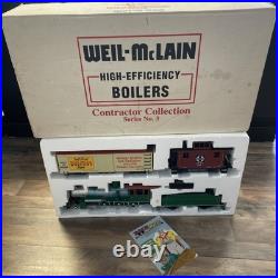 Bachman Weil Mclain Contractor Series Big Hauler G-scale 4 Piece Train Set