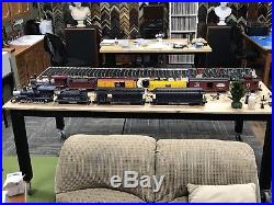 Bachmann 2 loose train sets, Santa Fe Set and B & O (Royal Blue Line)