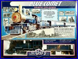 Bachmann 58616 Blue Comet Atlantic City Express RTR Train Set G Scale