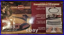 Bachmann 90011 G-scale Big Haulers Santa Fe Thunderbolt Express Train