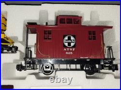 Bachmann 90011 G-scale Big Haulers Santa Fe Thunderbolt Express Train