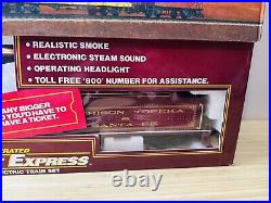 Bachmann 90011 G-scale Big Haulers Santa Fe Thunderbolt Express Train No Track