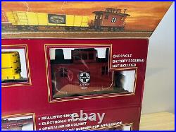 Bachmann 90011 G-scale Big Haulers Santa Fe Thunderbolt Express Train No Track