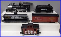 Bachmann 90015 Rocky Mountain Express G Gauge Steam Train Set EX/Box