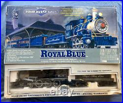 Bachmann 90016 Big Haulers Royal Blue G Scale Electric Model Railroad Train Set