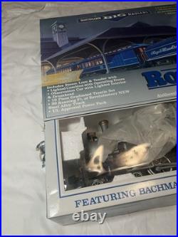 Bachmann 90016 Big Haulers Royal Blue G Scale Electric Model Railroad Train Set