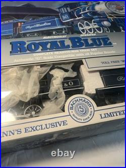 Bachmann 90016 Big Haulers Royal Blue G Scale Electric Model Railroad Train Set