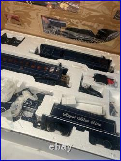 Bachmann 90016 Big Haulers Royal Blue G Scale Electric Model Railroad Train Set