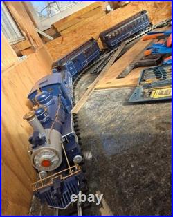 Bachmann 90016 Big Haulers Royal Blue G Scale Electric Model Railroad Train Set
