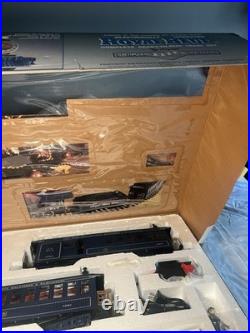 Bachmann 90016 Big Haulers Royal Blue G Scale Electric Model Railroad Train Set