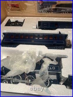 Bachmann 90016 Big Haulers Royal Blue G Scale Electric Model Railroad Train Set