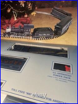 Bachmann 90016 Big Haulers Royal Blue G Scale Electric Model Railroad Train Set