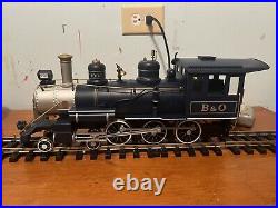 Bachmann 90016 Big Haulers Royal Blue G Scale Model Railroad Train Set Tested