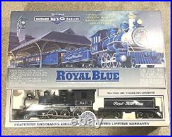 Bachmann 90016 Big Haulers Royal Blue G Scale Model Train with OG Box Read