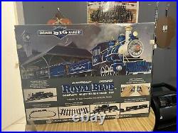 Bachmann 90016 Royal Blue G Scale Model Railroad Train Set Tested Allied 160