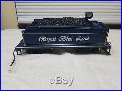 Bachmann 90016 Royal Blue Ready-to-Run Train Set/Box G scale Big Haulers US Mail