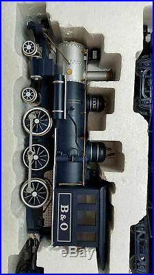 Bachmann 90016 Steam Locomotive G-Scale Royal Blue Railway & Train Set -C169
