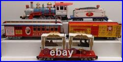 Bachmann 90020 G Scale Emmett Kelly Jr. Circus G Gauge Steam Train Set Bachmann 90020 G Scale Emmett Kelly Jr. Circus G Gauge Steam Train Set