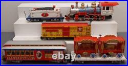 Bachmann 90020 G Scale Emmett Kelly Jr. Circus G Gauge Steam Train Set