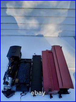 Bachmann 90039 G Gauge Model Railroad Casey Jones 4-6-0 Steam Freight Set