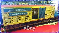 Bachmann #90083 G Ringling Bros Barnum & Bailey Electric Train Set