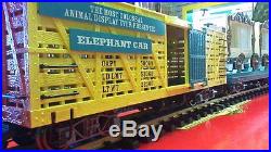 Bachmann #90083 G Ringling Bros Barnum & Bailey Electric Train Set