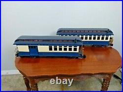 Bachmann Big Hauler Blue Comet New Jersey Central Model G Scale Train Set 4-6-0