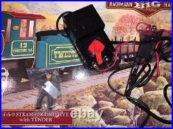 Bachmann Big Hauler G Scale Tweetsie Train Set 4-6-0 Steam Engine