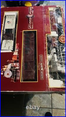 Bachmann Big Hauler Super Chief G Scale Train Set For Restoration Tested Working