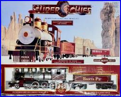 Bachmann Big Hauler Super Chief G Scale Train Set Steam Locomotive (read)