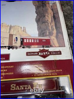 Bachmann Big Hauler Super Chief G Scale Train Set Steam Locomotive (read)