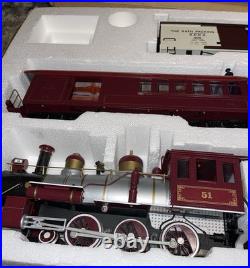 Bachmann Big Hauler Super Chief G Scale Train Set Steam Locomotive (read)
