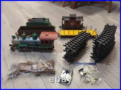 Bachmann Big Hauler Train Set G Scale WithRadio Control Tracks Cars Tested Works