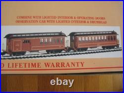 Bachmann Big Hauler Train Set Gold Rush G Gauge Denver & Rio Grande
