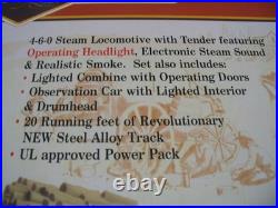 Bachmann Big Hauler Train Set Gold Rush G Gauge Denver & Rio Grande