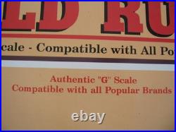 Bachmann Big Hauler Train Set Gold Rush G Gauge Denver & Rio Grande