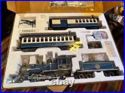 Bachmann Big Haulers Blue Comet Atlantic City Express G Scale Train Set 4-6-0