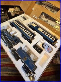 Bachmann Big Haulers Blue Comet Atlantic City Express G Scale Train Set 4-6-0