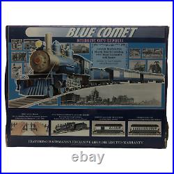 Bachmann Big Haulers Blue Comet Atlantic City Express Train Set 58616 G Scale