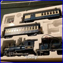 Bachmann Big Haulers Blue Comet Atlantic City Express Train Set G Scale