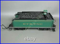 Bachmann Big Haulers G 81098 ET&WNC 12 Tweetsie 4-6-0 Steam Locomotive Train Set