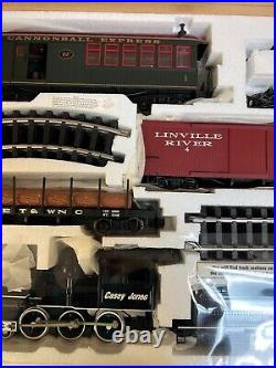 Bachmann Big Haulers G Scale Casey Jones Steam Locomotive 4-6-0 Train Set 90039