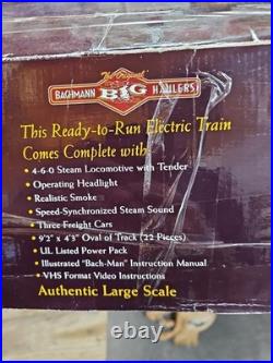 Bachmann Big Haulers G Scale Casey Jones Train Set Complete with Box Track